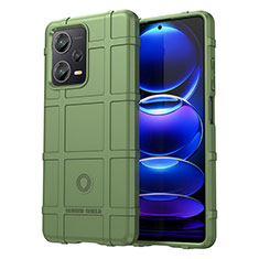 Ultra-thin Silicone Gel Soft Case 360 Degrees Cover J01S for Xiaomi Redmi Note 12 Explorer Green