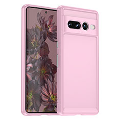 Ultra-thin Silicone Gel Soft Case 360 Degrees Cover J02S for Google Pixel 7 Pro 5G Pink