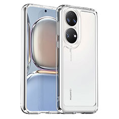 Ultra-thin Silicone Gel Soft Case 360 Degrees Cover J02S for Huawei P50 Clear