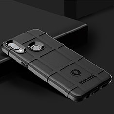 Ultra-thin Silicone Gel Soft Case 360 Degrees Cover J02S for Samsung Galaxy A10s Black