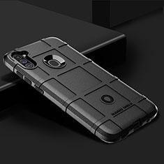 Ultra-thin Silicone Gel Soft Case 360 Degrees Cover J02S for Samsung Galaxy A11 Black