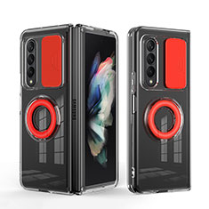 Ultra-thin Silicone Gel Soft Case 360 Degrees Cover MJ1 for Samsung Galaxy Z Fold4 5G Red