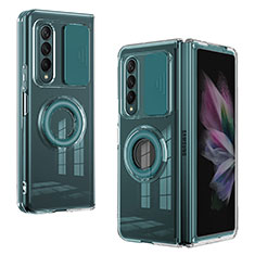 Ultra-thin Silicone Gel Soft Case 360 Degrees Cover MJ2 for Samsung Galaxy Z Fold4 5G Midnight Green