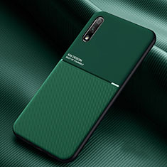 Ultra-thin Silicone Gel Soft Case 360 Degrees Cover S01 for Huawei P Smart Z (2019) Green