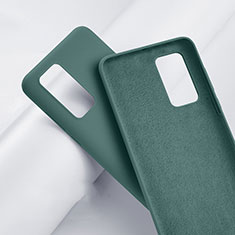 Ultra-thin Silicone Gel Soft Case 360 Degrees Cover S01 for Huawei P40 Pro+ Plus Green