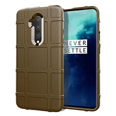 Ultra-thin Silicone Gel Soft Case 360 Degrees Cover S01 for OnePlus 7T Pro 5G Brown