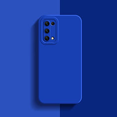 Ultra-thin Silicone Gel Soft Case 360 Degrees Cover S01 for Oppo A74 5G Blue