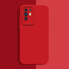 Ultra-thin Silicone Gel Soft Case 360 Degrees Cover S01 for Oppo A94 5G Red