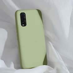 Ultra-thin Silicone Gel Soft Case 360 Degrees Cover S01 for Oppo Find X2 Green