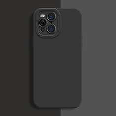 Ultra-thin Silicone Gel Soft Case 360 Degrees Cover S01 for Oppo Find X3 Pro 5G Black