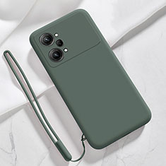 Ultra-thin Silicone Gel Soft Case 360 Degrees Cover S01 for Oppo K10 Pro 5G Midnight Green