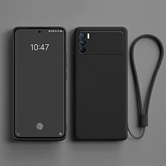 Ultra-thin Silicone Gel Soft Case 360 Degrees Cover S01 for Oppo K9 Pro 5G Black
