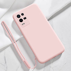 Ultra-thin Silicone Gel Soft Case 360 Degrees Cover S01 for Oppo K9X 5G Pink