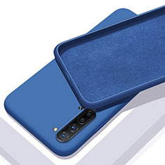 Ultra-thin Silicone Gel Soft Case 360 Degrees Cover S01 for Oppo Reno3 Blue