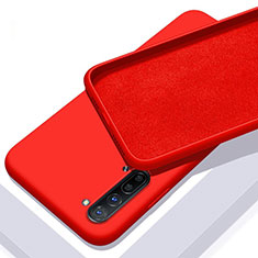 Ultra-thin Silicone Gel Soft Case 360 Degrees Cover S01 for Oppo Reno3 Red