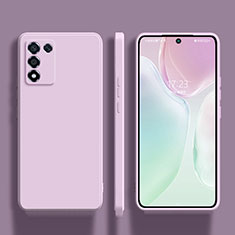 Ultra-thin Silicone Gel Soft Case 360 Degrees Cover S01 for Realme Q3s 5G Clove Purple