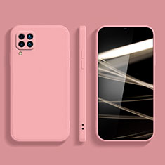 Ultra-thin Silicone Gel Soft Case 360 Degrees Cover S01 for Samsung Galaxy A22 4G Pink