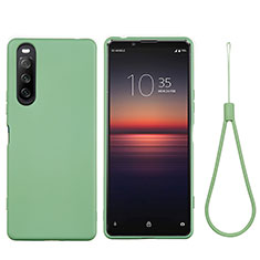 Ultra-thin Silicone Gel Soft Case 360 Degrees Cover S01 for Sony Xperia 10 III Lite Green