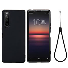 Ultra-thin Silicone Gel Soft Case 360 Degrees Cover S01 for Sony Xperia 10 IV SO-52C Black