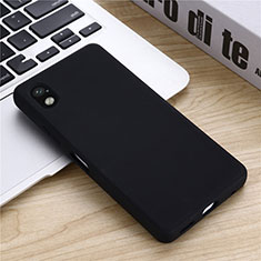 Ultra-thin Silicone Gel Soft Case 360 Degrees Cover S01 for Sony Xperia Ace III SO-53C Black