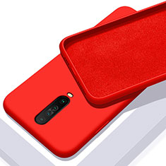 Ultra-thin Silicone Gel Soft Case 360 Degrees Cover S01 for Xiaomi Redmi K30 4G Red