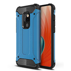 Ultra-thin Silicone Gel Soft Case 360 Degrees Cover S02 for Huawei Mate 20 Blue