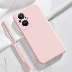 Ultra-thin Silicone Gel Soft Case 360 Degrees Cover S02 for Oppo F21 Pro 5G Pink