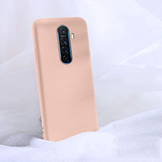 Ultra-thin Silicone Gel Soft Case 360 Degrees Cover S02 for Oppo Reno Ace Pink