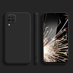 Ultra-thin Silicone Gel Soft Case 360 Degrees Cover S02 for Samsung Galaxy A12 5G Black