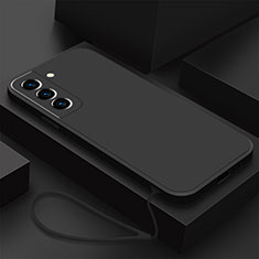 Ultra-thin Silicone Gel Soft Case 360 Degrees Cover S02 for Samsung Galaxy S24 Plus 5G Black