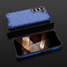 Ultra-thin Silicone Gel Soft Case 360 Degrees Cover S03 for Samsung Galaxy S24 5G Blue