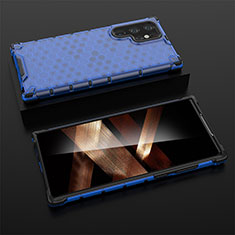 Ultra-thin Silicone Gel Soft Case 360 Degrees Cover S03 for Samsung Galaxy S24 Ultra 5G Blue