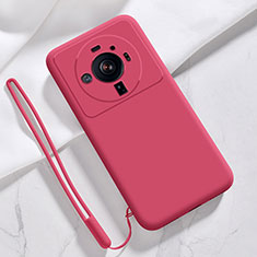 Ultra-thin Silicone Gel Soft Case 360 Degrees Cover S03 for Xiaomi Mi 12 Ultra 5G Red