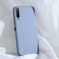 Ultra-thin Silicone Gel Soft Case 360 Degrees Cover S04 for Huawei P Smart Pro (2019) Sky Blue