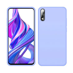 Ultra-thin Silicone Gel Soft Case 360 Degrees Cover S04 for Huawei P Smart Z (2019) Purple