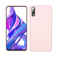 Ultra-thin Silicone Gel Soft Case 360 Degrees Cover S04 for Huawei Y9 Prime (2019) Pink