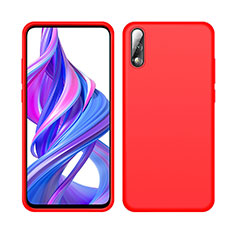 Ultra-thin Silicone Gel Soft Case 360 Degrees Cover S04 for Huawei Y9 Prime (2019) Red