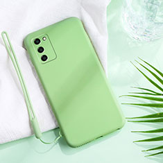 Ultra-thin Silicone Gel Soft Case 360 Degrees Cover S04 for Oppo A55 5G Green