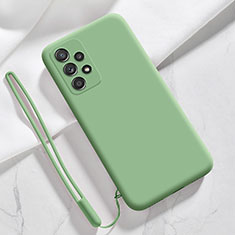 Ultra-thin Silicone Gel Soft Case 360 Degrees Cover S04 for Samsung Galaxy A13 4G Green