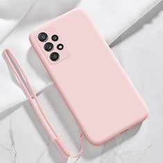 Ultra-thin Silicone Gel Soft Case 360 Degrees Cover S04 for Samsung Galaxy A13 4G Pink
