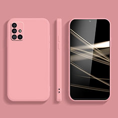 Ultra-thin Silicone Gel Soft Case 360 Degrees Cover S04 for Samsung Galaxy M51 Pink