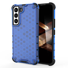 Ultra-thin Silicone Gel Soft Case 360 Degrees Cover S04 for Samsung Galaxy S24 5G Blue