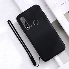 Ultra-thin Silicone Gel Soft Case 360 Degrees Cover S05 for Huawei Nova 5i Black