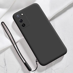 Ultra-thin Silicone Gel Soft Case 360 Degrees Cover S05 for Oppo A55 5G Black