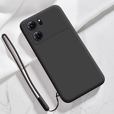 Ultra-thin Silicone Gel Soft Case 360 Degrees Cover S05 for Oppo K10 5G Black