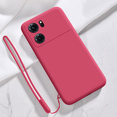 Ultra-thin Silicone Gel Soft Case 360 Degrees Cover S05 for Oppo K10 5G Red