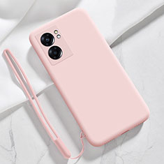 Ultra-thin Silicone Gel Soft Case 360 Degrees Cover S05 for Realme Q5i 5G Pink