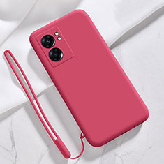 Ultra-thin Silicone Gel Soft Case 360 Degrees Cover S05 for Realme Q5i 5G Red