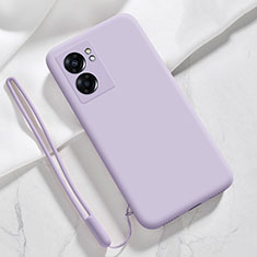 Ultra-thin Silicone Gel Soft Case 360 Degrees Cover S05 for Realme V23i 5G Clove Purple