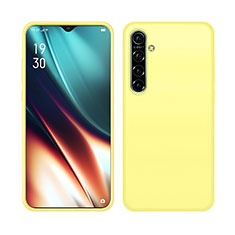 Ultra-thin Silicone Gel Soft Case 360 Degrees Cover S05 for Realme X2 Yellow